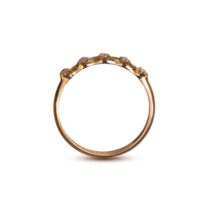 Liora Beaded Gold Ring